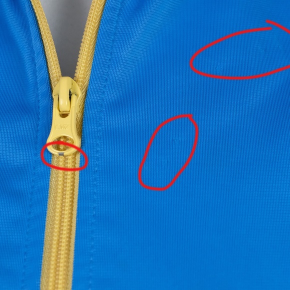 2 for $20! Retro Vintage? 80s Style Zip Track Jacket - Picture 7 of 13